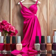 Paznokcie do fuksjowej sukienki: najlepsze kolory i trendy